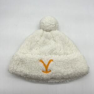 Yellowstone x BumbleBella by Jill Martin Sherpa Beanie Cream
